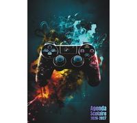 Agenda Scolaire 2026 2027 Gamer: Organisateur Scolaire , Une semaine sur 2 pages , Primaire, Collège, Lycée pour Fille et Garçon