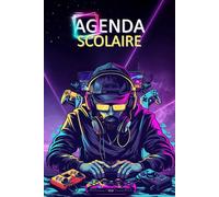Agenda Scolaire 2026-2027: Gamer | Planificateur Hebdomadaire Une semaine sur 2 pages | Étudiants - Collège - Lycée