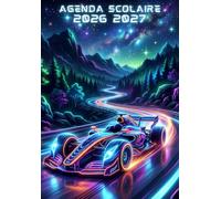 Agenda Scolaire 2026 2027 Garcon: College | Voiture de Course | Ado 11 à 15 ans (6ème, 5ème, 4ème, et 3ème) Journalier : Une Page par Jour | de Août à ... Format A5, Sans Spirale, Couverture Souple.