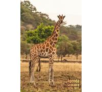 Agenda Scolaire 2026 2027 Girafe: Organisateur Scolaire , Une semaine sur 2 pages , Primaire, Collège, Lycée pour Fille et Garçon