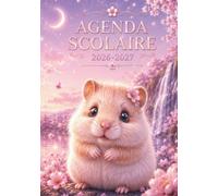 Agenda Scolaire 2026-2027 Hamster Kawaii Sakura: Journalier 1 Jour par Page | Format A5 (14,8 x 21 cm) | Primaire, Collège & Lycée | Fille | Hamster ... | Devoirs, Notes, Examens & Organisation