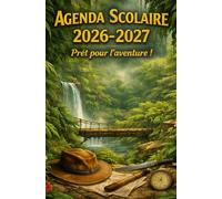 Agenda Scolaire 2026-2027: Jungle | Bi-Journalier | 13x20 cm | Format optimisé | 140 pages | mi-août 2026 - juillet 2027 | Français | Adapté à tous les niveaux | Pas cher