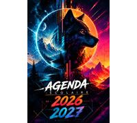 Agenda Scolaire 2026-2027 loup: Prenez le contrôle total de votre temps et réussissez vos études grâce à notre Planificateur Journalier 1 Jour Par Page, simple et efficace