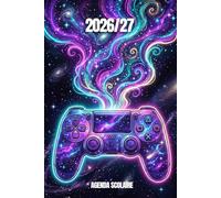 Agenda Scolaire 2026-2027 Manette de Jeux Vidéo: Planificateur étudiant de primaire, collège, lycée, (1 jours par page) de Sept 2026 - juil 2027, Gamer & Manette de Jeux Vidéo pour Garçon