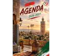 Agenda Scolaire 2026-2027: Maroc | Bi-Journalier | 13x20 cm | Format optimisé | 140 pages | mi-août 2026 - juillet 2027 | Français | Adapté à tous les niveaux | Pas cher