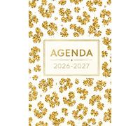 Agenda Scolaire 2026-2027: Paillettes | Bi-Journalier | 13x20 cm | Format optimisé | 140 pages | mi-août 2026 - juillet 2027 | Français | Adapté à tous les niveaux | Pas cher