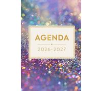 Agenda Scolaire 2026-2027: Paillettes | Bi-Journalier | 13x20 cm | Format optimisé | 140 pages | mi-août 2026 - juillet 2027 | Français | Adapté à tous les niveaux | Pas cher
