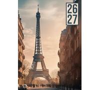 Agenda Scolaire 2026-2027: Paris | Journalier (une page par jour) | 12x17 cm | Format standard | Sept 2026 - juil 2027 | Collège et lycée | France | Français | Daily French planner