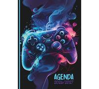 Agenda scolaire 2026 2027: Planificateur scolaire 2026-2027, couverture gamer kawai , deux jours par page, Etudiant Collège et Lycée pour fille ou garçon