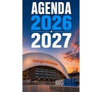 Agenda scolaire 2026 2027 pour garçon, fille, collège, lycée, étudiant. 1 page par jour. Couverture Marseille