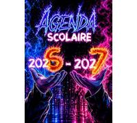 Agenda Scolaire 2026 2027: Six Seven | Bi-journalier (deux jours par page) | 15x21 cm | Format A5 | Sept 2026 - juil 2027 | Léger & pas cher | ... et lycée | Garçon & fille | School planner