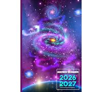 Agenda Scolaire 2026-2027 Thème Galaxie et Espace: Planificateur Journalier 1 Page par Jour pour Étudiants: Primaire,Collège, Lycée.
