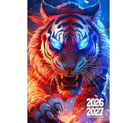Agenda Scolaire 2026 2027 Tigre: Boostez votre productivité, optimisez vos études et brillez dans toutes vos matières grâce à notre Planificateur ... Jour Par Page au format A5 simple et pratique