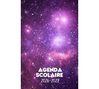 Agenda scolaire 2026-2027: Une page par jour pour organiser ses cours, devoirs et rendez-vous, avec mood tracker, emplois du temps et vacances scolaires