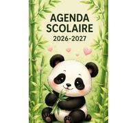Agenda scolaire 2026-2027: Une page par jour pour organiser ses cours, devoirs et rendez-vous, avec mood tracker, emplois du temps et vacances scolaires