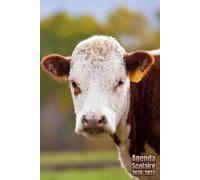 Agenda Scolaire 2026 2027 Vache: Organisateur Scolaire , Cahier de texte , Primaire, Collège, Lycée pour Fille et Garçon , A5