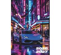 Agenda Scolaire 2026 2027 Voiture de Luxe: Planificateur journalier élégant pour passionnés d’automobile