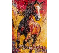 Agenda Scolaire 2026-27: Les chevaux, l'organisateur complet de l'étudiant, calendrier annuel et emplois du temps pour organiser les cours avec des ... pour les notes importantes et plus encore.