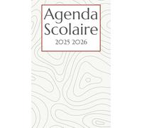 Agenda Scolaire à motif | 2025-2026: Organisateur Journalier Collège / Lycée / Université | 281 PAGES | Organiser et Réussir votre nouvelle année scolaire !