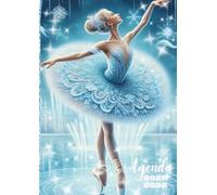 Agenda Scolaire Ballerine: Ballet, Danse Classique, Danseuse | Journalier, une page par jour | De Septembre à Juillet | 12x17 cm, Format Standard | ... | Enfant, Adolescent, Fille | Tutu, Rose