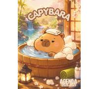Agenda Scolaire: Capybara Kawaii, Animaux Mignons pour Fille & Garçon, Ecole Primaire, Collège | Journalier, 1 jour par page | 12 x 17 cm | Format Standard
