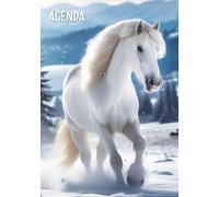Agenda scolaire Cheval 2025-2026: Organisateur et Planificateur Journalier - 1 Jour Par Page - Format A5 - Français