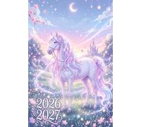 Agenda scolaire Cheval 2026-2027: Cheval Kawaii & Cutie | Journalier (une page par jour) | 15,24 x 22,86 cm (6 x 9 pouces) | Sept 2026 - juil 2027 | ... au collège | Animal, animaux mignons & cute