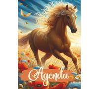 Agenda Scolaire Chevaux: JOURNALIER - UNE PAGE PAR JOUR Format Standard 12x17 cm | Ecole Primaire, Collège, Lycée, 6eme 5eme 4eme 3eme | Cheval ... garçon, 6 ans 7 ans 8 ans 9 ans 10 ans, Ado