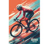 Agenda Scolaire Cyclisme: Journalier, une Page par Jour | De Septembre à Juillet | 12x17 cm, Format Standard | Primaire, Collège, Lycée, Etudiant | ... | Vélo de Route, Cycliste, Course de Vélo