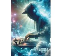 Agenda scolaire DJ, Disc-Jockey, Musique: Journalier, une Page par Jour | de Septembre à Juillet | 12x17 cm, Format Standard | Collège, Lycée, ... | Danse, concert, Casque de Musique