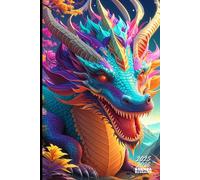 Agenda Scolaire dragon 2025 2026: Soyez le maître incontesté de votre temps, atteignez vos objectifs académiques avec aisance grâce à notre Planificateur Journalier au format A5 simple et pratique