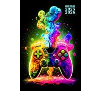Agenda Scolaire du Gamer 2025-2026: Thème gaming manette de jeu pour garçon et fille | de fin août 2025 à début juillet 2026 | pour étudiant, lycéen, ... | Format poche | 2 jours par page |