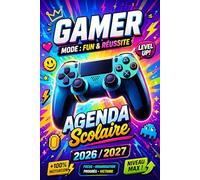 Agenda Scolaire du Gamer 2026-2027: Chaque devoir fait, est un pas de plus vers la victoire. Gagne en productivité, optimise ton temps et passe au ... journalier (1 page par jour) au format A5
