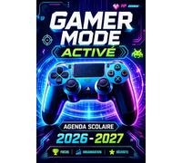 Agenda Scolaire du Gamer 2026-2027: Chaque devoir fait, est un pas de plus vers la victoire. Gagne en productivité, optimise ton temps et passe au ... journalier (1 page par jour) au format A5