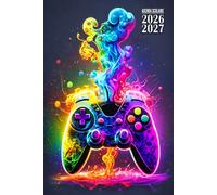 Agenda Scolaire du Gamer 2026-2027: Gagne en productivité, optimise ton temps et passe au niveau supérieur avec ce planificateur journalier au format ... (1 page par jour) | CE2, CM1, CM2 , Collège