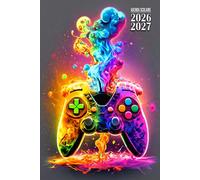 Agenda Scolaire du Gamer 2026-2027: Gagne en productivité, optimise ton temps et passe au niveau supérieur avec ce planificateur journalier au format ... (1 page par jour) | CE2, CM1, CM2 , Collège
