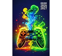 Agenda Scolaire du Gamer 2026-2027: Révise aujourd'hui, domine demain. Gagne en productivité, optimise ton temps et passe au niveau supérieur avec ce ... (1 page par jour) | CE2, CM1, CM2 , Collège