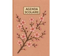 Agenda Scolaire Élégance & Harmonie 2025-2026 - Vision, Objectifs et Gratitude : Planification Annuelle, Mensuelle et Hebdomadaire, Tableau de Vision, ... Suivi des Études et Résultats, Pages de Notes