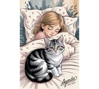 Agenda Scolaire Fille Chat: Petit Format A5 Pratique avec Beaucoup d'espace pour noter de Septembre à Juillet Etudiant Primaire, Collège, Lycée, CP, CE1, CM1 et CM2