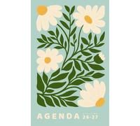 Agenda Scolaire Fleurs 2026 2027: Journalier Daté Une Page par Jour | Fille Ado Etudiante Femme | Fleur Sauvage Botanique Nature Marguerite | Style ... Champêtre Cottagecore Aesthetic Vintage