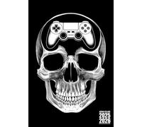 Agenda Scolaire Gamer: Fun Manette Jeux Vidéo Foot Football Noir Pratique avec Beaucoup d'espace pour noter pour Garcon Fille de Septembre à Juillet ... Primaire, Collège, Lycé, CP, CE1, CM1 et CM2
