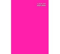 Agenda Scolaire Journalier a5: " Rose " 1 Jour par Page en Français - Planificateur - Couverture Souple Petit Format Sans Spirale - Pour : Fille & Garcon - école Primaire, College et Lycee.