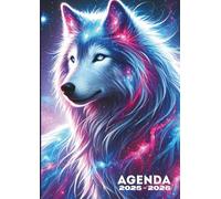 Agenda Scolaire Loup: Journalier, un Jour par Page | de Septembre à Juillet | 12x17 cm, Format Standard, Léger | Ecole Primaire, Collège, Lycée, ... Garçon, Adolescent | Chien, Animaux sauvage