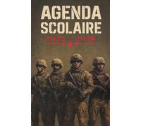 Agenda Scolaire Militaire | 2025-2026: Organisateur Journalier Primaire / Collège / Lycée / Université | 281 PAGES | Organiser et Réussir votre nouvelle année scolaire !