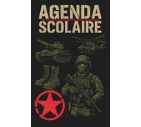 Agenda Scolaire Militaire | 2025-2026: Organisateur Journalier Primaire / Collège / Lycée / Université | 281 PAGES | Organiser et Réussir votre nouvelle année scolaire !