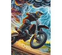 Agenda Scolaire Motocross: Un Jour par Page, Journalier | 12x17 cm, De Septembre à Juillet, Format Standard | Ecole, Collège, 6eme, 5eme, 4eme, 3eme, ... | Moto Cross, Sport mécanique, Moto
