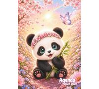 Agenda Scolaire: Panda, Animaux Mignons, Fille | Journalier, une Page par Jour | Format Standard, 12 x 17 cm | De Septembre à Juillet | Pour Ecole ... | 280 pages | Pour Fille, Enfant, Adolescent