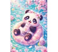 Agenda Scolaire: Panda Kawaii | Une page par jour, Journalier | Idéal pour Fille & Ado Pour Ecole, Collège, Lycée | Format 12x17 cm | Pour les Fans ... Mignons Kawaii, Manga Animé | Avec Coloriages