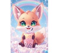 Agenda Scolaire Renard: Journalier, un Jour par Page | 12x17 cm, Format Standard | De Septembre à Juillet | Ecole Primaire, CP, CE1, CE2, CM1, CM2, ... Fille, Garçon, Ado | Animaux, Renard Roux