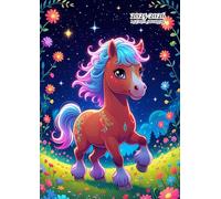 Agenda Scolaire Semainier A4: ( Cheval ) Vertical 1 Semaine Sur 2 Pages De Août à Juillet - En Francais Grand Format 21x29.7 - Couverture Souple Sans ... école Primaire, College et Lycee.